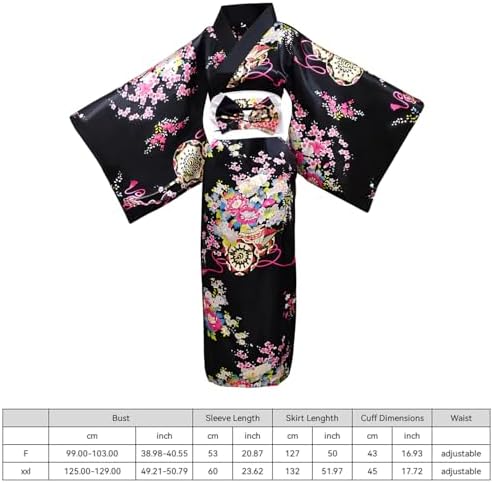 Vue 3 de Pcs Robe Japonaise Geisha