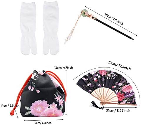 Vue 6 de Pcs Robe Japonaise Geisha
