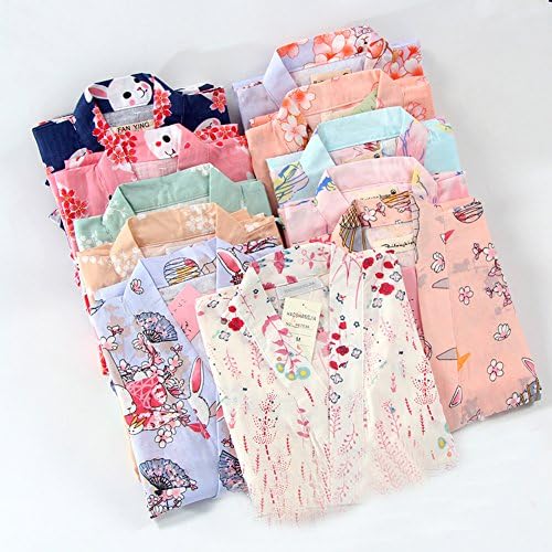 Vue 4 de Jinbei Kimono Japonais Yukata