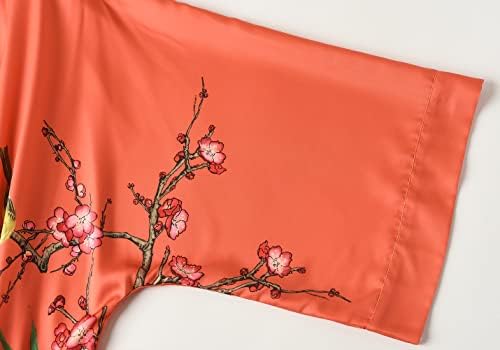 Vue 5 de Robe Peignoir Kimono Femme