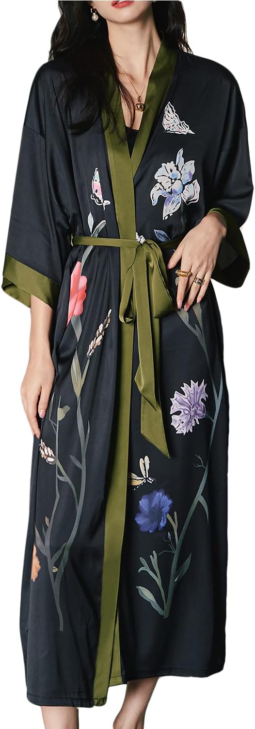 Kimono Long En Satin