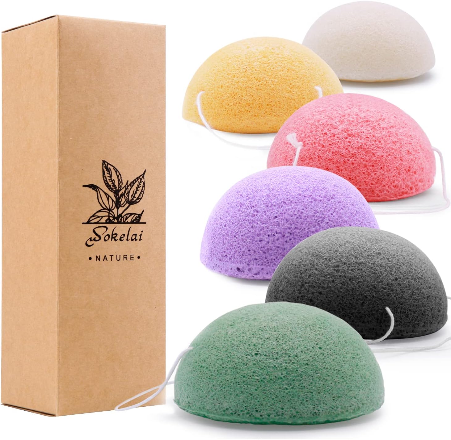 Lot De Eponges Konjac