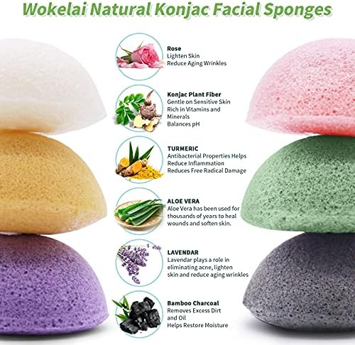 Vue 2 de Lot De Eponges Konjac