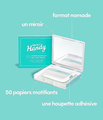 Vue 3 de Merci Handy Papier Matifiant