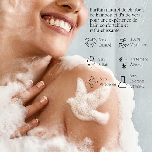 Vue 2 de Savon Au Charbon De