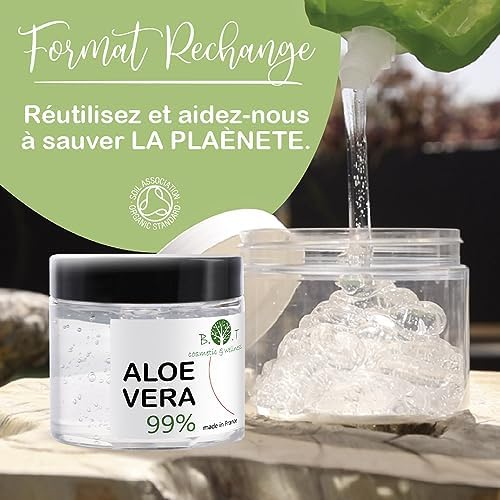 Vue 6 de Gel Aloe Vera Bio