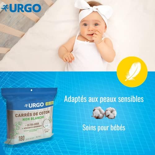 Vue 3 de Urgo Carres De Coton