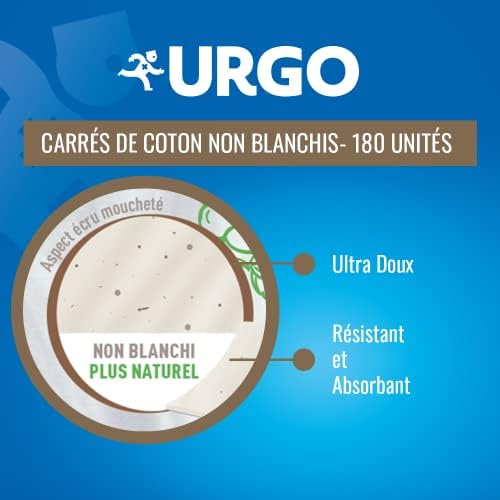 Vue 5 de Urgo Carres De Coton