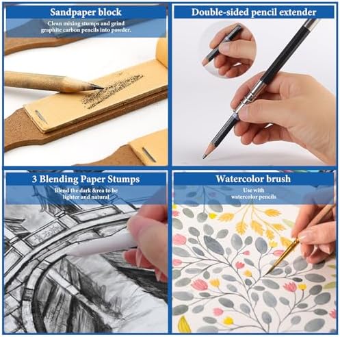 Vue 5 de Kit Dessin Professionnel Ensemble