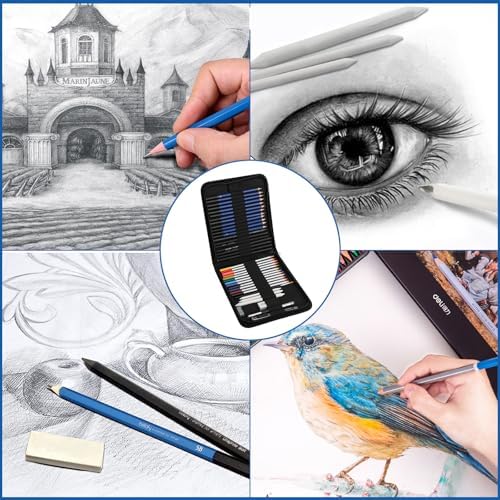 Vue 7 de Kit Dessin Professionnel Ensemble