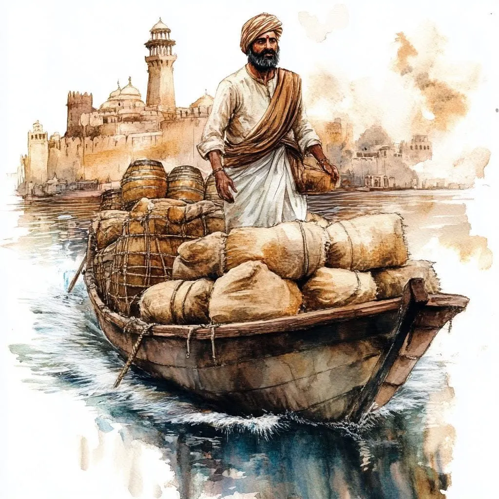 Cover illustration for Komol - The Merchant
