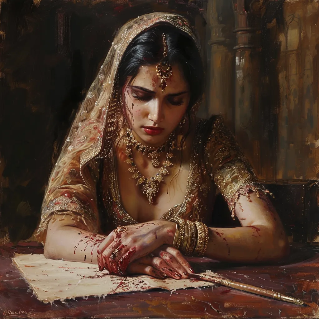Cover illustration for Layli-Majnu