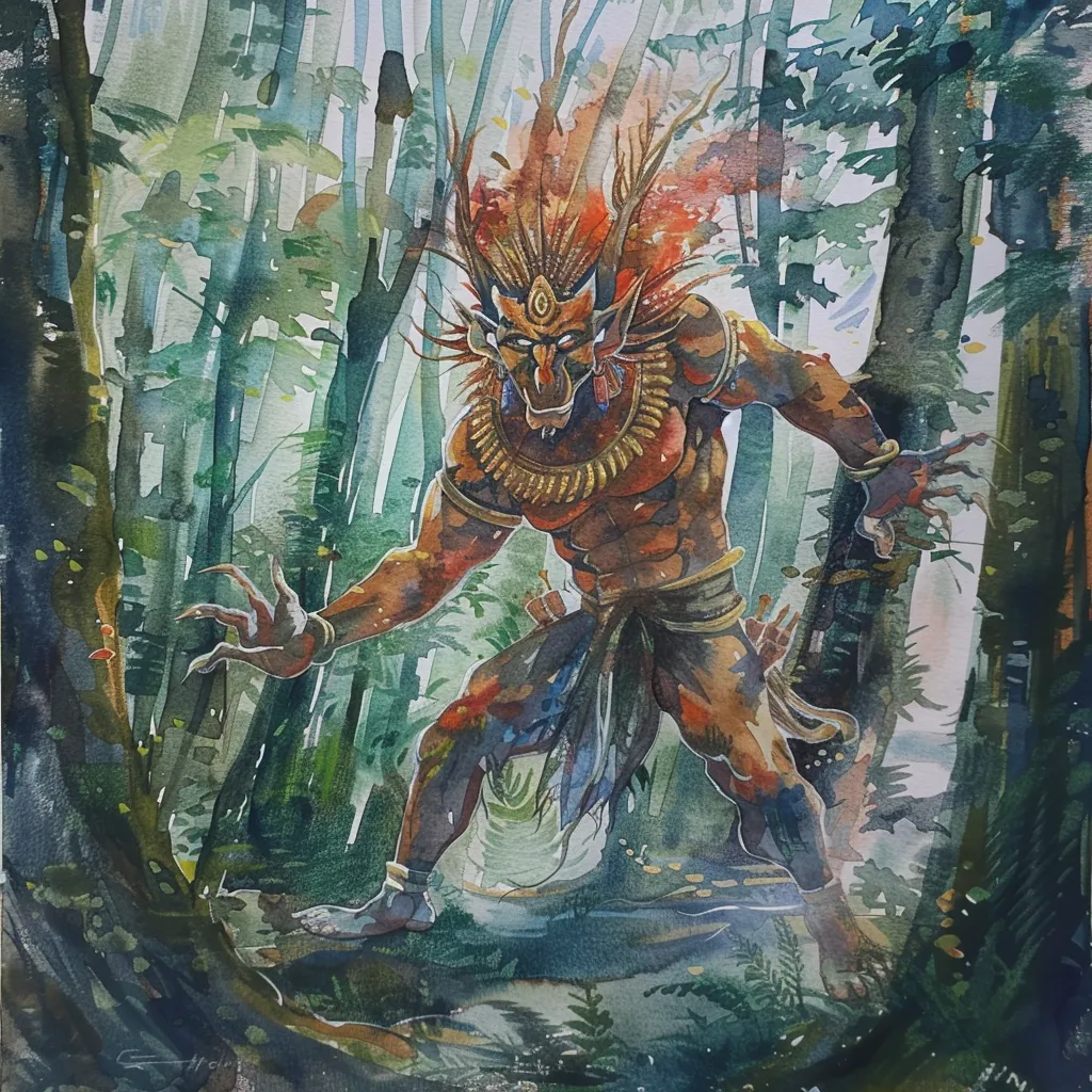 Cover illustration for The tale of Madhob and Maloncho