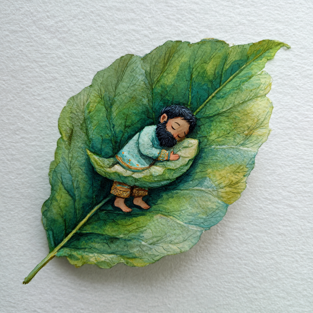 Cover illustration for The One-and-a-Half-Finger Boy