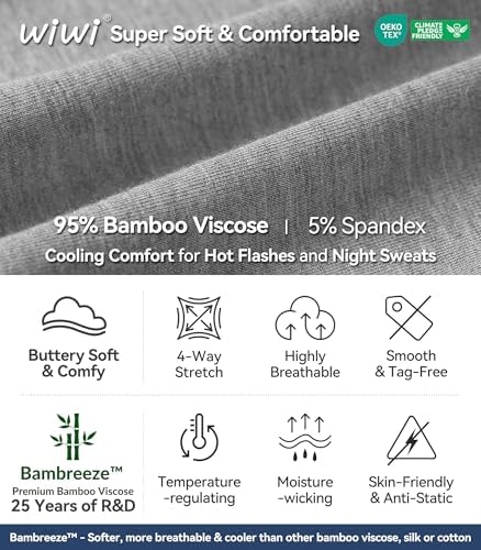 Vue 6 de Womens Viscose From Bamboo