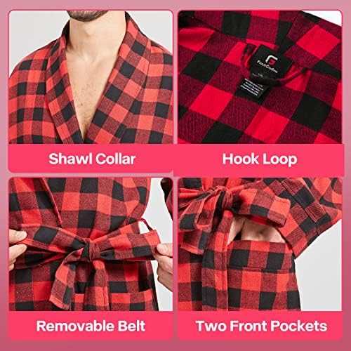 Vue 3 de Peignoir Dete En Coton