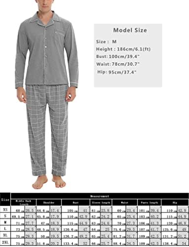 Vue 6 de Pyjama Homme En Coton