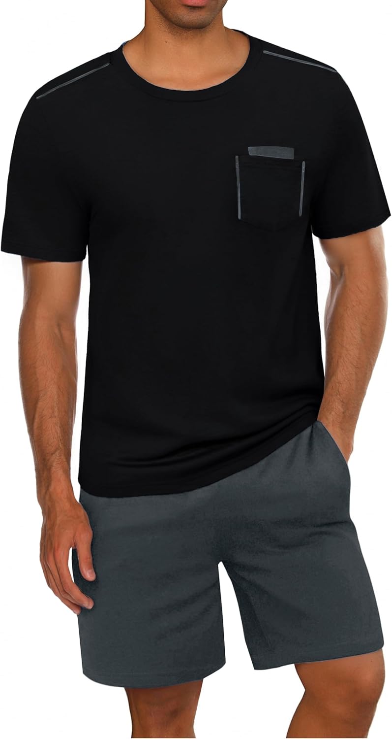 Pyjama Homme Col Rond