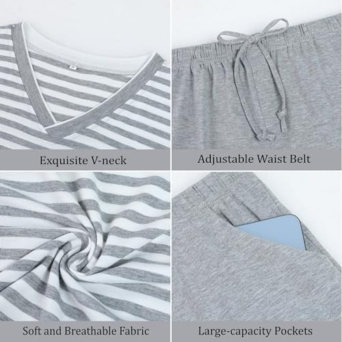 Vue 5 de Pyjama Homme Ete Ensembles