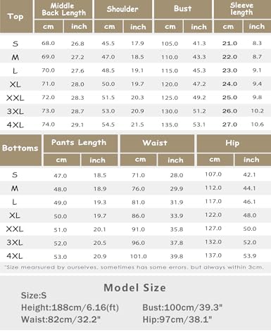 Vue 6 de Pyjama Homme Ete Ensembles