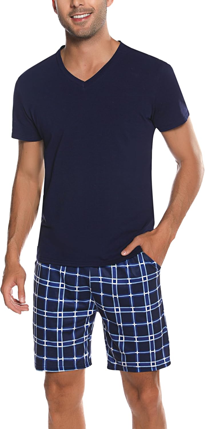 Pyjama Court Homme Coton