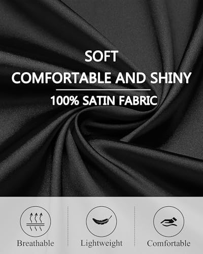 Vue 4 de Peignoir Satin Femme Robes