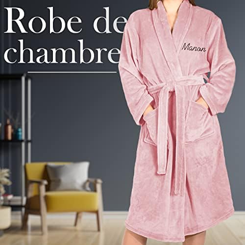 Vue 4 de Peignoir Femme Personnalise Robe