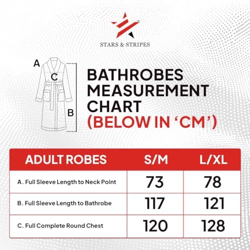 Vue 6 de Peignoir Unisexe En Coton