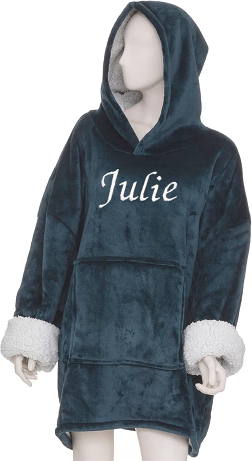 Plaid Capuche Personnalisee