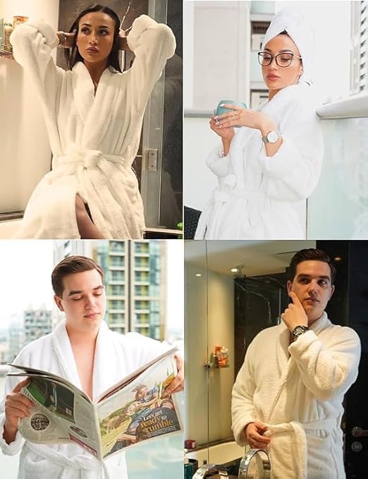 Vue 5 de Peignoir Unisexe Super Doux