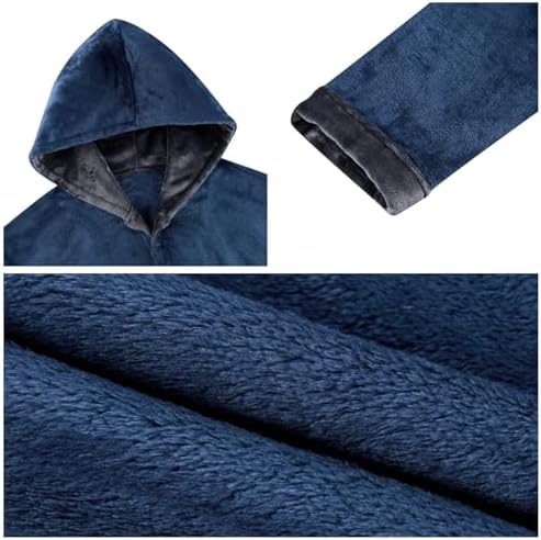 Vue 6 de Peignoir Homme En Flanelle