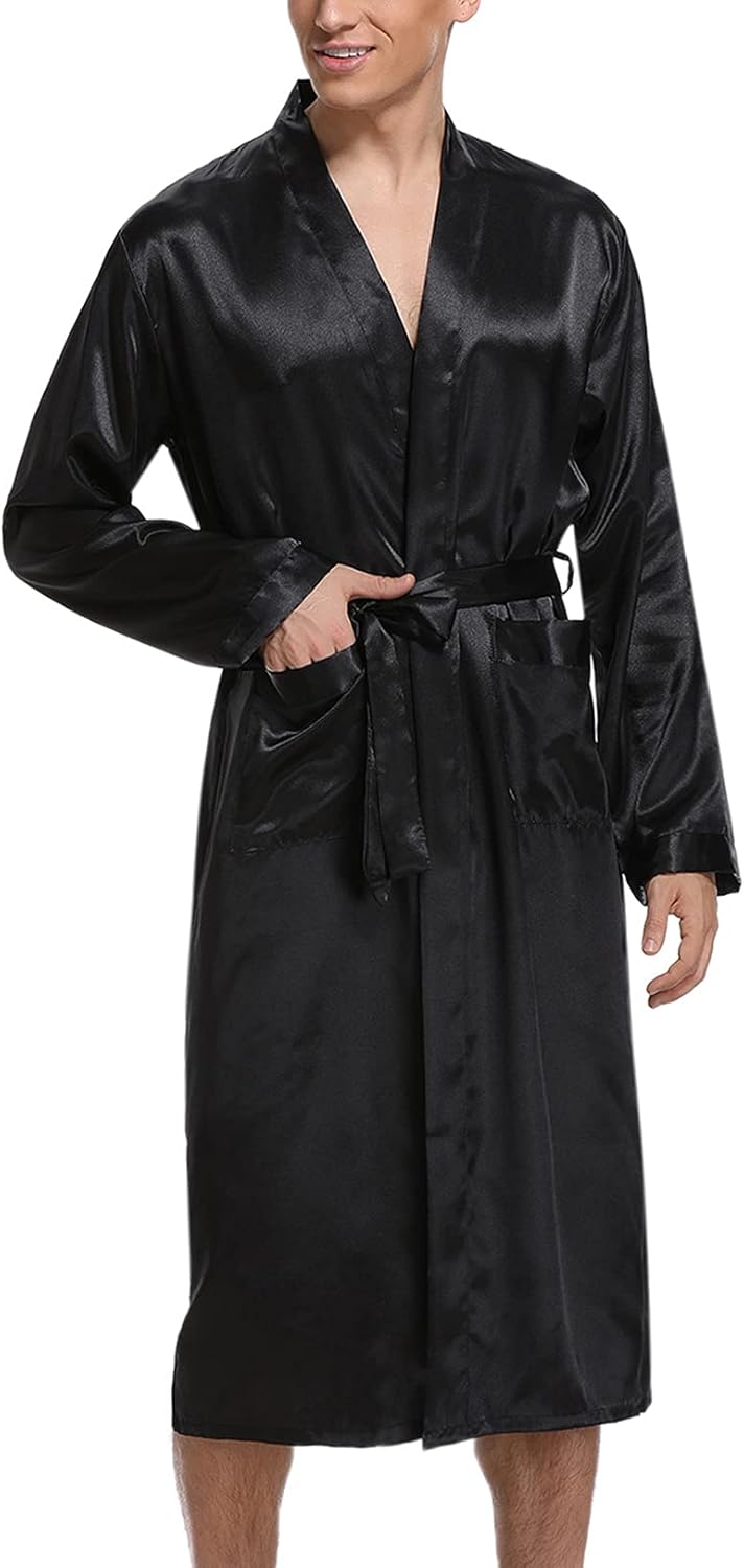 Peignoir Homme Satin Peignoir