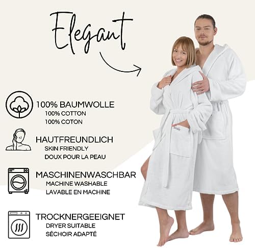 Vue 2 de Peignoir Arbon Unisexe Avec