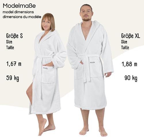 Vue 4 de Peignoir Arbon Unisexe Avec