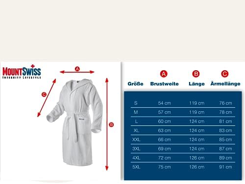 Vue 6 de Peignoir Arbon Unisexe Avec