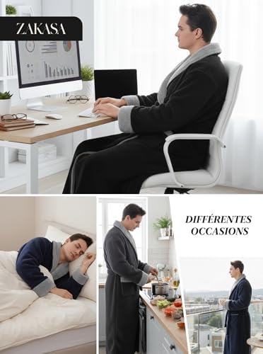 Vue 6 de Peignoir Robe De Chambre