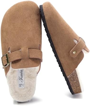 Vue 6 de Sabot Fourrure Femme Hiver