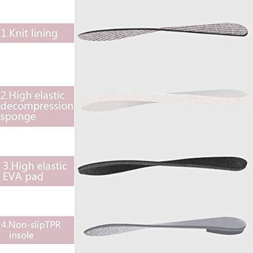 Vue 4 de Pantoufles Fermees En