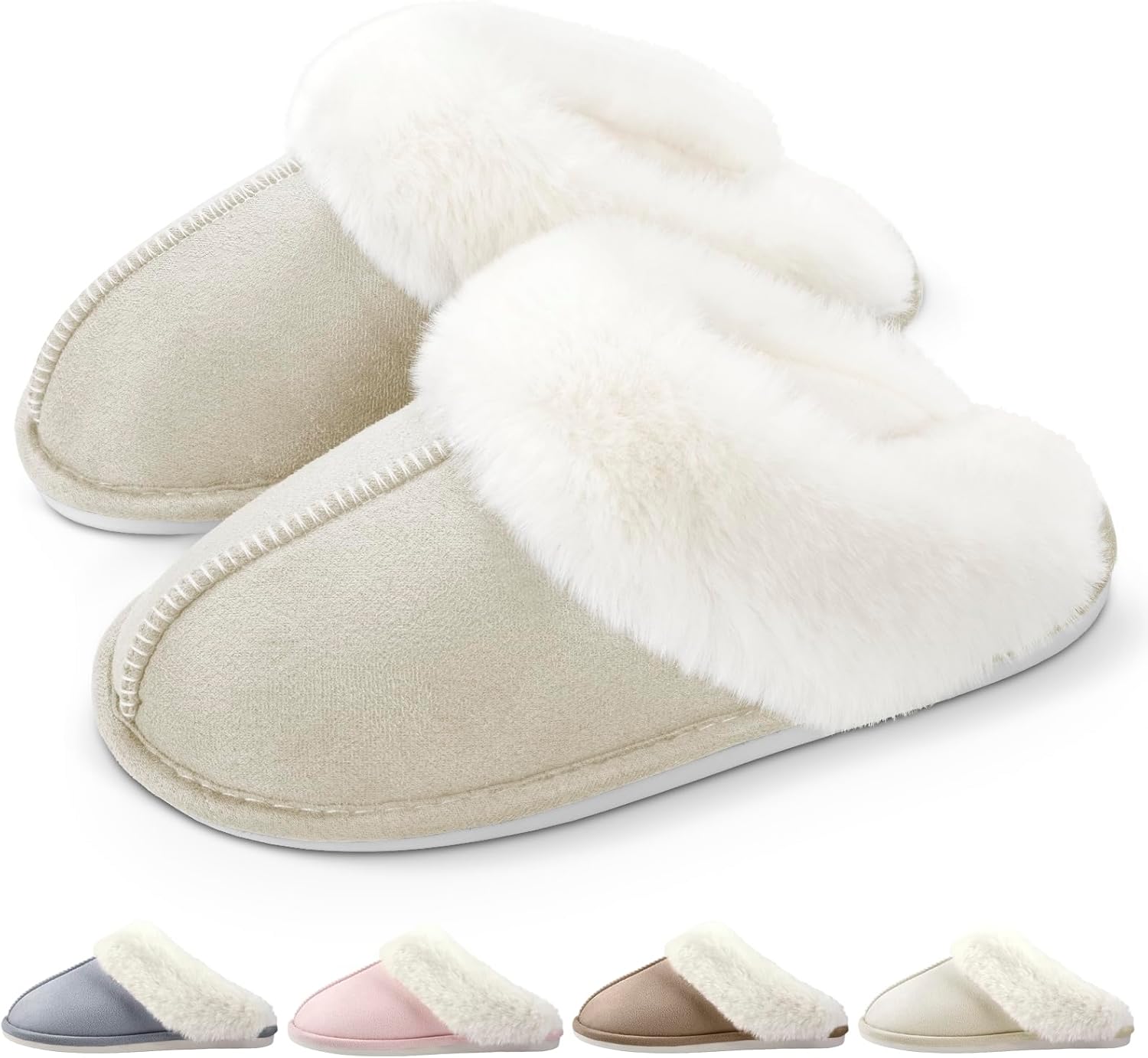 Chaussons Femme Homme Chauds