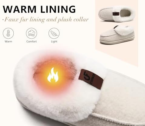 Vue 4 de Chausson Femme Hiver Chaud