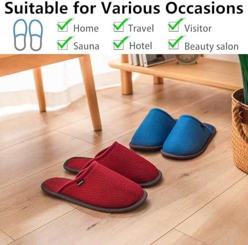 Vue 6 de Chaussons Invites Lavable En