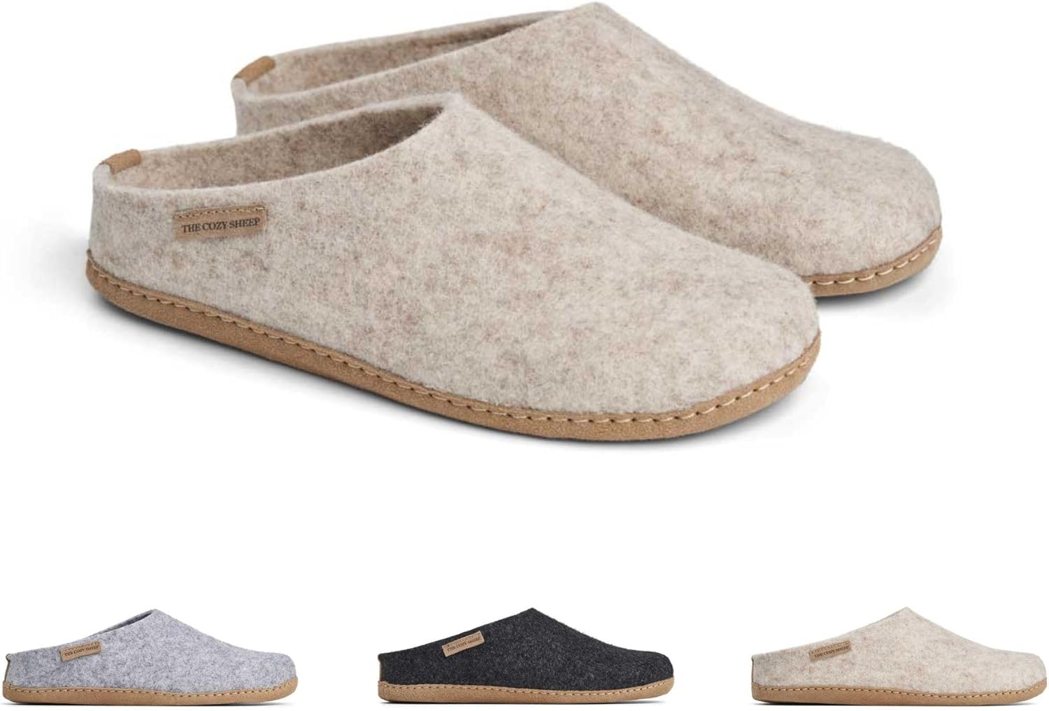 Pantoufles En Feutre Avec