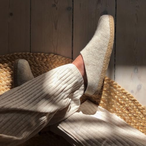 Vue 6 de Pantoufles En Feutre Avec