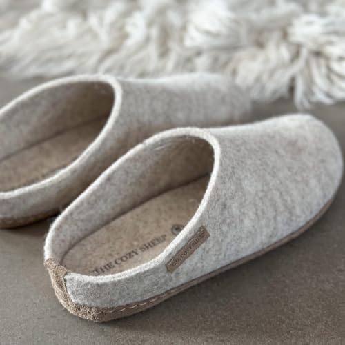 Vue 7 de Pantoufles En Feutre Avec