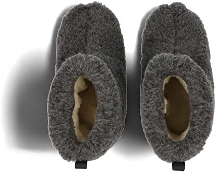 Vue 5 de Pantoufles Laine De Mouton
