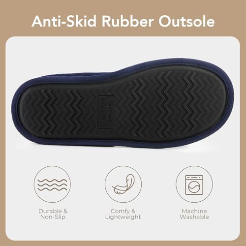 Vue 5 de Pantoufles Pour Hommes Confortables