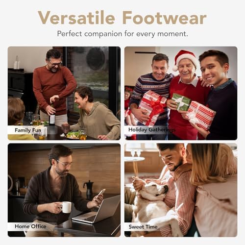 Vue 7 de Pantoufles Pour Hommes Confortables