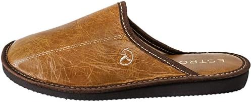 Vue 4 de Chaussons Homme Pantoufles Hommes