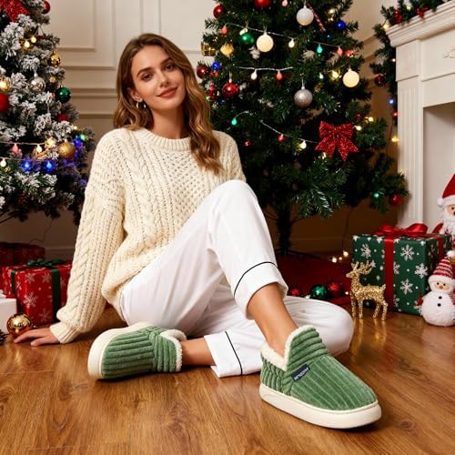 Vue 2 de Chaussons Femme Pantoufles Homme