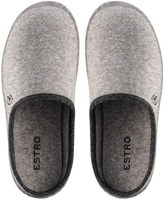 Vue 4 de Chaussons Homme Hiver Chaud